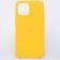 Оригинальный силиконовый чехол для iPhone 11 Ярко Желтый FULL