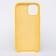 Оригинальный силиконовый чехол для iPhone 11 Ярко Желтый FULL