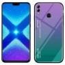 Чехол TPU Gradient HELLO Glass для Huawei Honor 8x Голубой