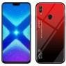 Чехол TPU Gradient HELLO Glass для Huawei Honor 8x Красный
