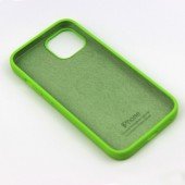 Оригинальный силиконовый чехол для iPhone 14 Green FULL Оригинальный силиконовый чехол для iPhone 14 Green FULL