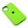 Оригінальний силіконовий чохол для iPhone 14 Green FULL