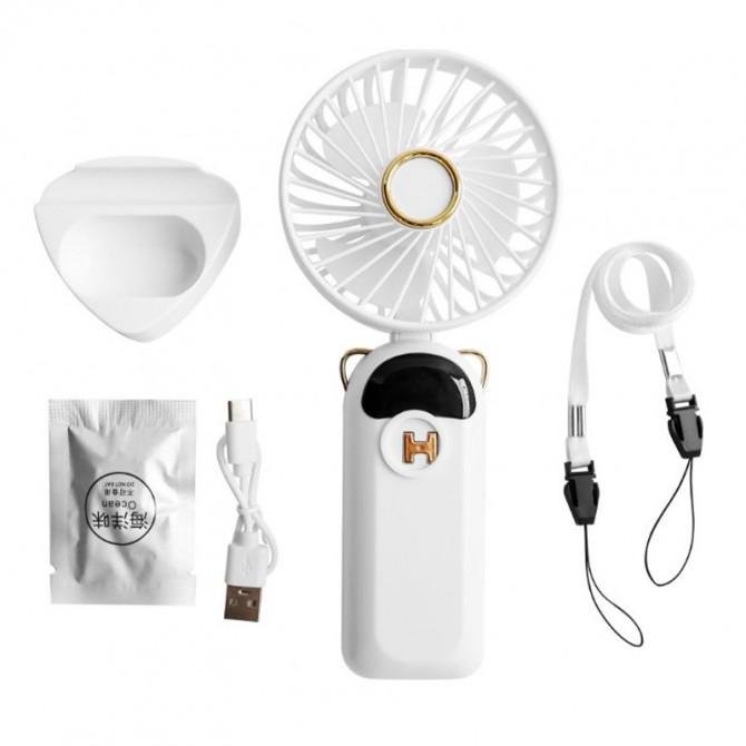 Вентилятор портативний Y-05 1200 mAh Білий-1