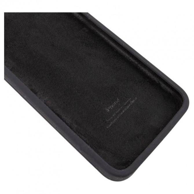 Силіконовий чохол для iPhone XR Black FULL (NO LOGO)-2