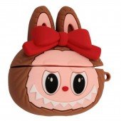 Чехол U-Like Protective LABUBU Bow для Airpods 4 Brown Чехол U-Like Protective LABUBU Bow для Airpods 4 Brown
