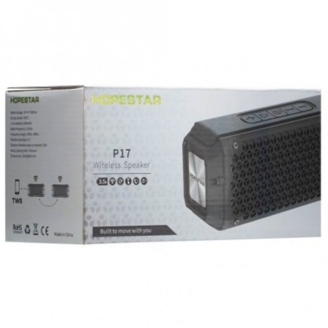 Bluetooth Колонка Hopestar P17 Green-2