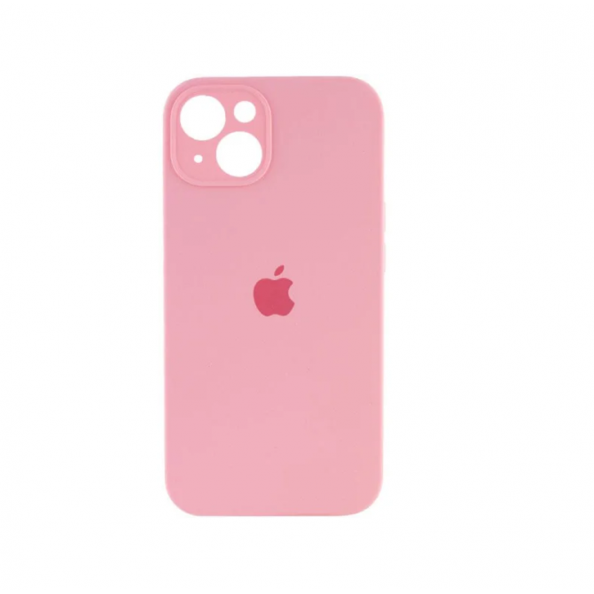Силиконовый чехол для iPhone 15 Plus Lilac Pink FULL
