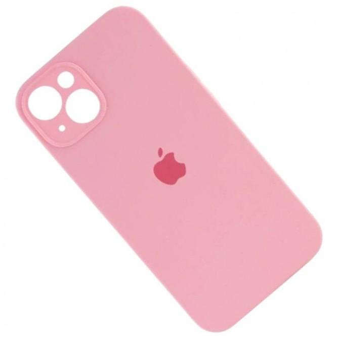 Силиконовый чехол для iPhone 15 Plus Lilac Pink FULL-3