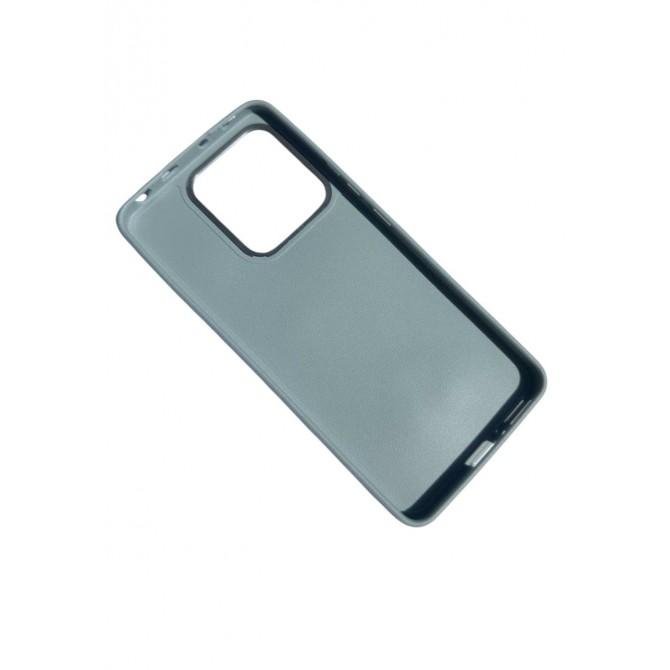 Чехол TPU Leather Toys для Xiaomi Redmi 13C/Poco C65 (Labubu/Blue)-2