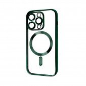 Силіконовий чохол SHINING with MagSafe для iPhone 13 Pro Max Зелений Силіконовий чохол SHINING with MagSafe для iPhone 13 Pro Max Зелений