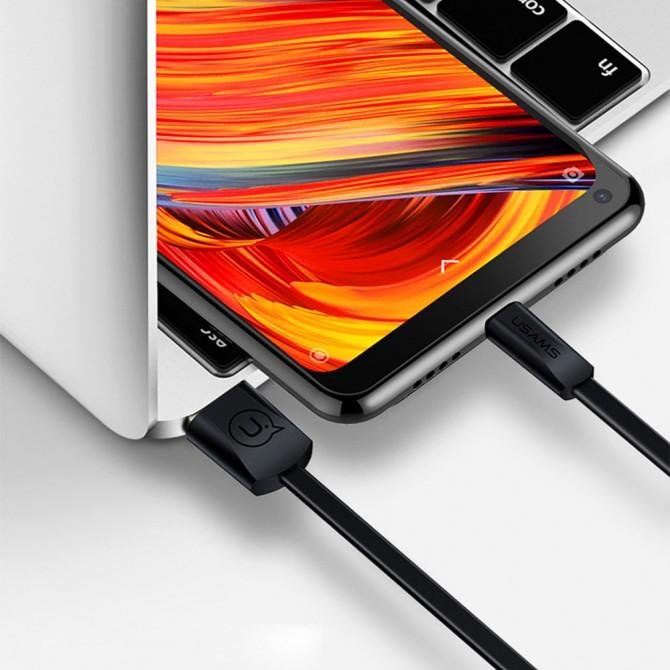 Кабель Usams U2 US-SJ200 Type-C Чёрный-2