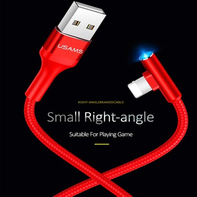 Кабель Usams U15 US-SJ260 Lightning Красный-1