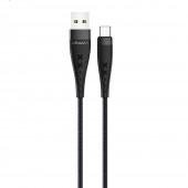 Кабель Usams U11 US-SJ250 Type-C - USB 1.2m Чорний (SJ250USB01)