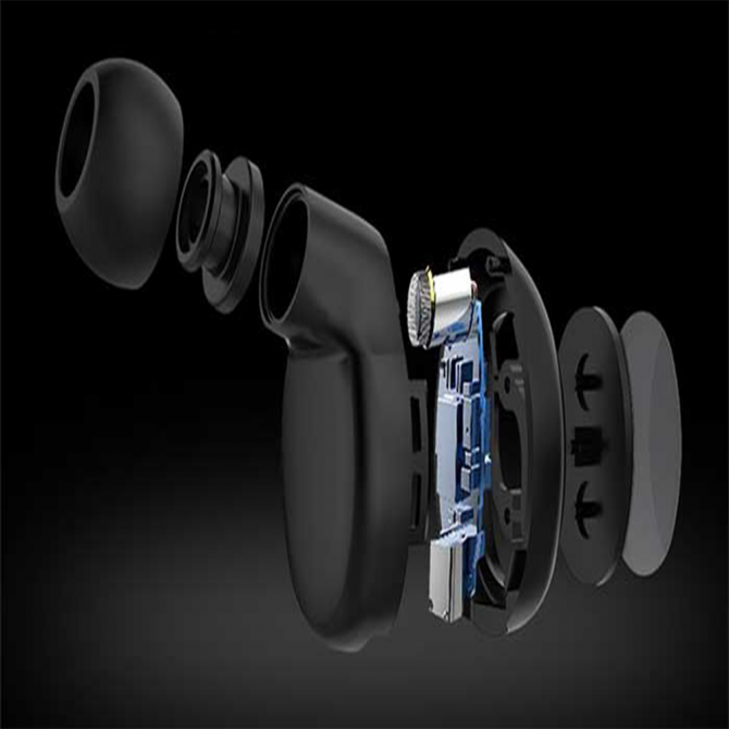 Bluetooth гарнитура Usams LJ series Чёрный (BHULJ01)-4