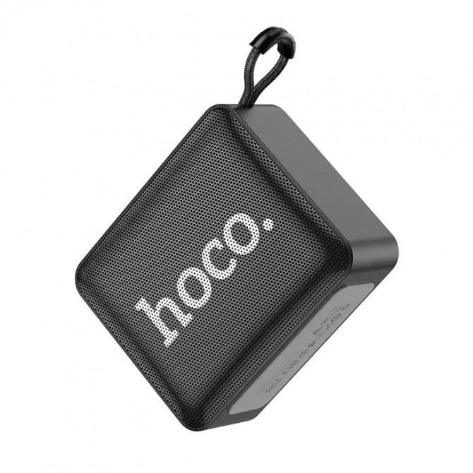 Колонка Hoco BS51 Gold brick sports Black-1