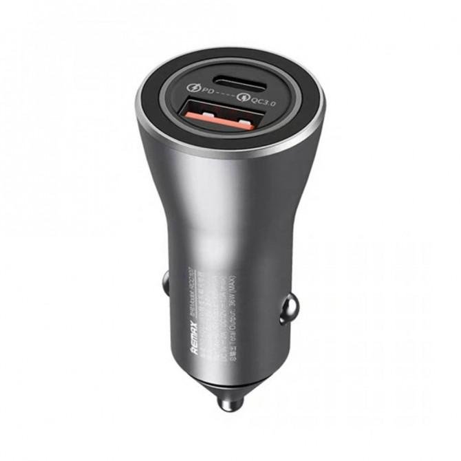 Автомобильное зарядное устройство Remax RCC107 Black