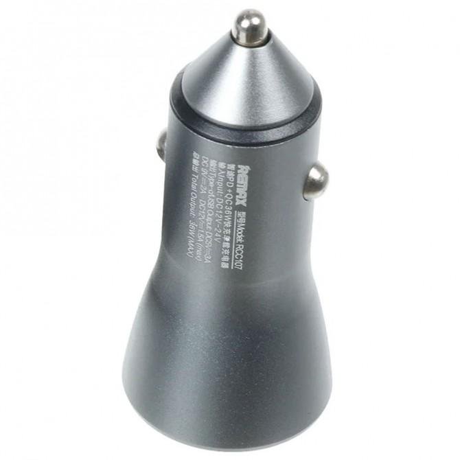 Автомобильное зарядное устройство Remax RCC107 Black-1