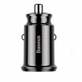 Автомобильное зарядное устройство 2USB Baseus Grain 3.1A Black (CCALL-ML) Автомобильное зарядное устройство 2USB Baseus Grain 3.1A Black (CCALL-ML)