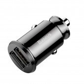 Автомобильное зарядное устройство 2USB Baseus Grain 3.1A Black (CCALL-ML) Автомобильное зарядное устройство 2USB Baseus Grain 3.1A Black (CCALL-ML)