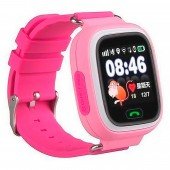 Детские умные часы SMART BABY TD-02 with GPS Pink Детские умные часы SMART BABY TD-02 with GPS Pink
