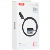 Автомобільний зарядний пристрій XO CC-29 1 USB QC 3.0 + Type-C PD (35W) + Lightning Cable Black Автомобільний зарядний пристрій XO CC-29 1 USB QC 3.0 + Type-C PD (35W) + Lightning Cable Black