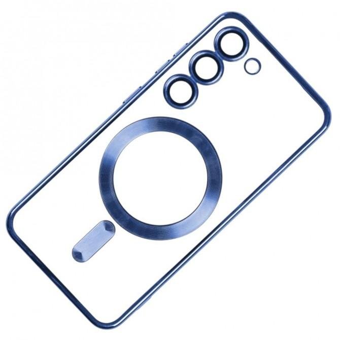 Силиконовый чехол SHINING with MagSafe для Samsung Galaxy S23 Blue-2
