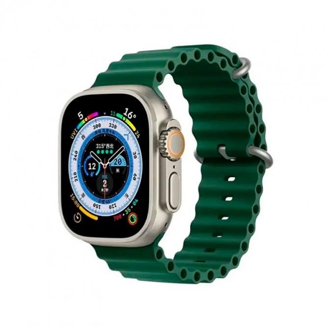 Ремешок для Apple Watch 42/44/45/49mm Ocean Band Pine Green