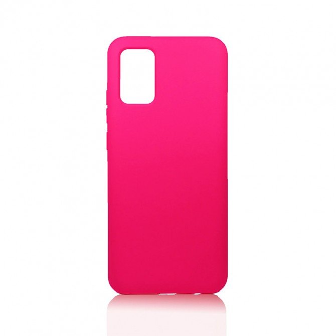 Чохол накладка Original Soft Case Samsung A025 Galaxy A02s Малиновий FULL