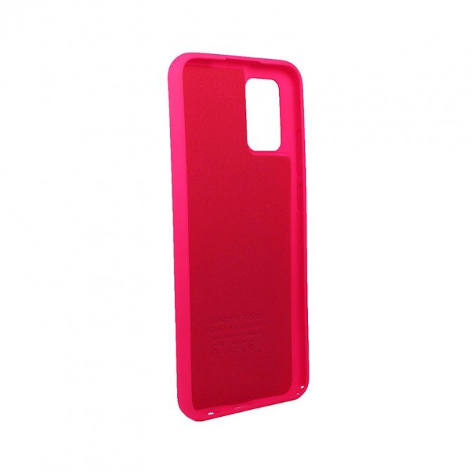 Чохол накладка Original Soft Case Samsung A025 Galaxy A02s Малиновий FULL-3