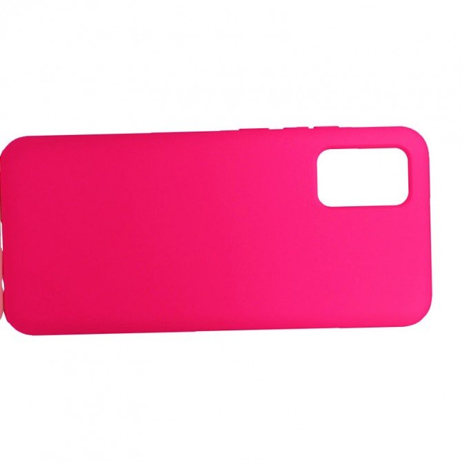 Чохол накладка Original Soft Case Samsung A025 Galaxy A02s Малиновий FULL-2
