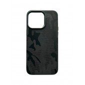 Шкіряний чохол Camo with MagSafe for iPhone 14 Pro Max Black Шкіряний чохол Camo with MagSafe for iPhone 14 Pro Max Black
