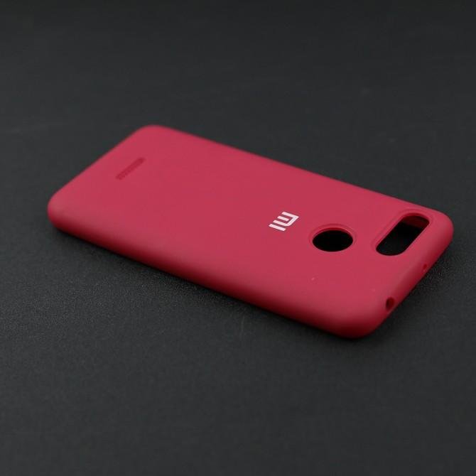 Чохол Soft Case для Xiaomi Redmi 6 Вишневий FULL-2