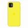 Чохол силіконовий для iPhone 11 Яскраво Жовтий