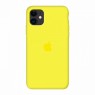 Чехол силиконовый для iPhone 11 Ярко Желтый
