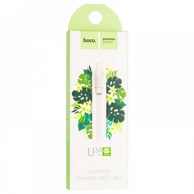 Кабель Hoco U34 Ling Ying Білий-2
