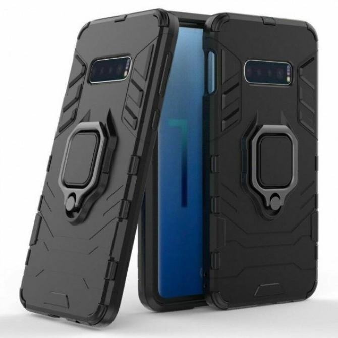 HONOR Hard Defence Series Samsung G973 Galaxy S10 Black (with magnet)