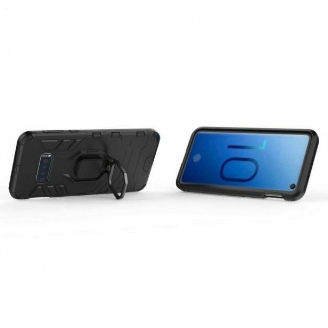 HONOR Hard Defence Series Samsung G973 Galaxy S10 Black (with magnet)-3