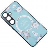 Чехол TPU+PC Secret Garden для Samsung Galaxy A15 4G/5G Mint