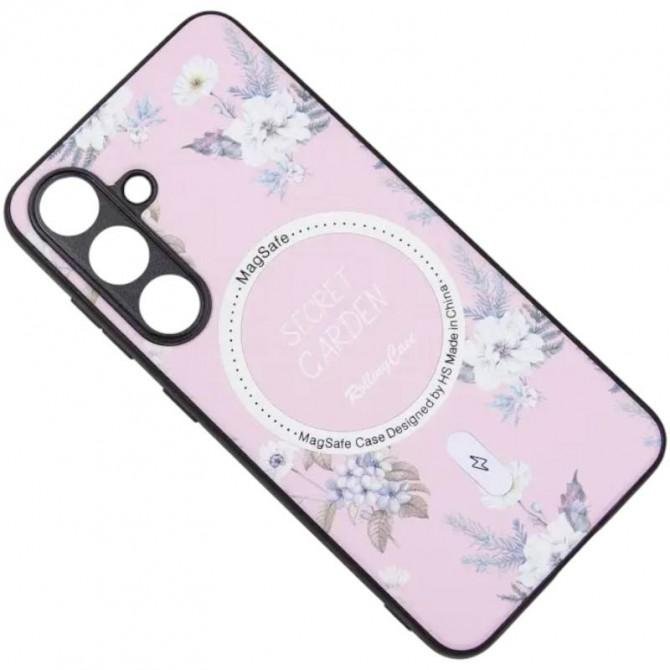 Чохол TPU+PC Secret Garden для Samsung Galaxy A15 4G/5G Pink-3