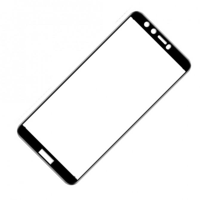 Захисне скло для HUAWEI Mate 9 Lite Full Glue (0.3 мм, 2.5D, чорне)-2