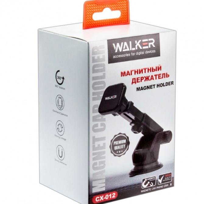 Холдер WALKER CX-012 Magnetic Black (Присоска на торпеду)-1