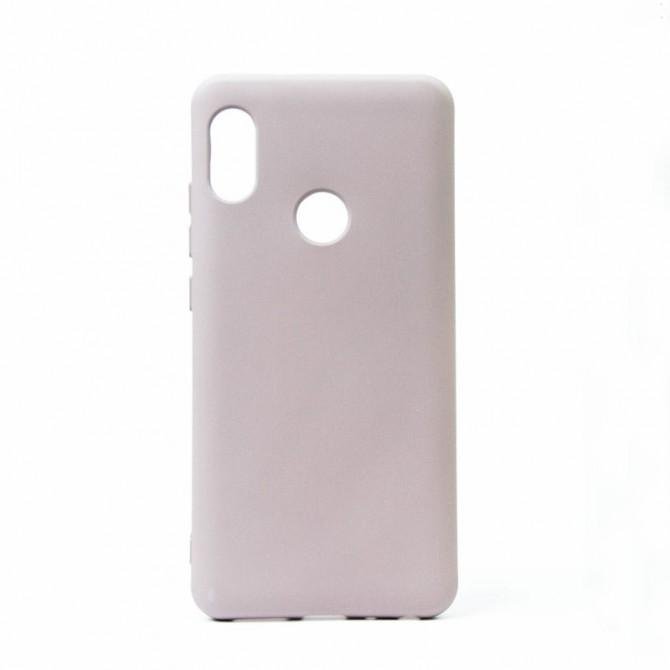 Чехол Original Soft Case Xiaomi Redmi Note 5 Pro Бежевый FULL