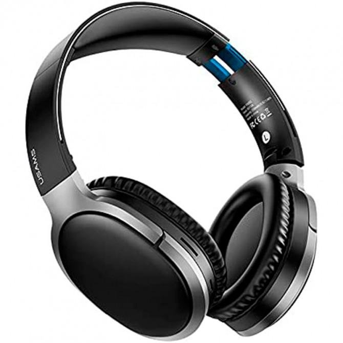 Stereo Bluetooth Наушники USAMS YN001 Noise Cancelling Black