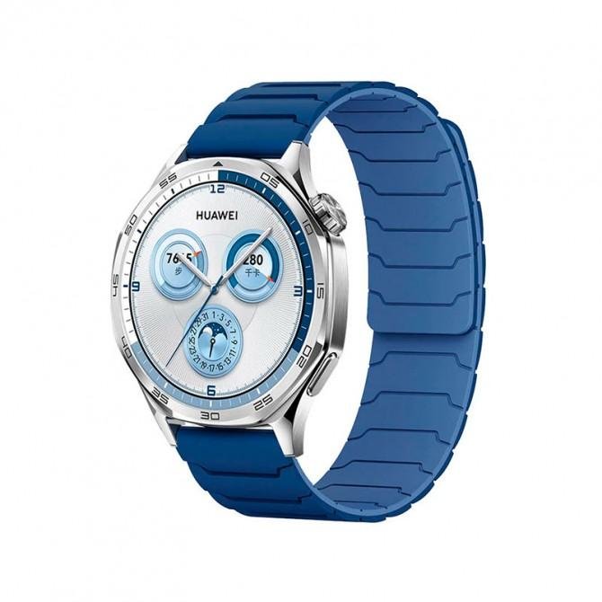 Ремешок универсальный 22mm Dual color Magnetic Navy Blue