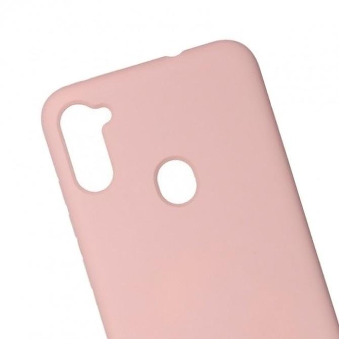 Чехол Original Soft Case Samsung A115/M115 Galaxy A11/M11 Бежевый FULL-1