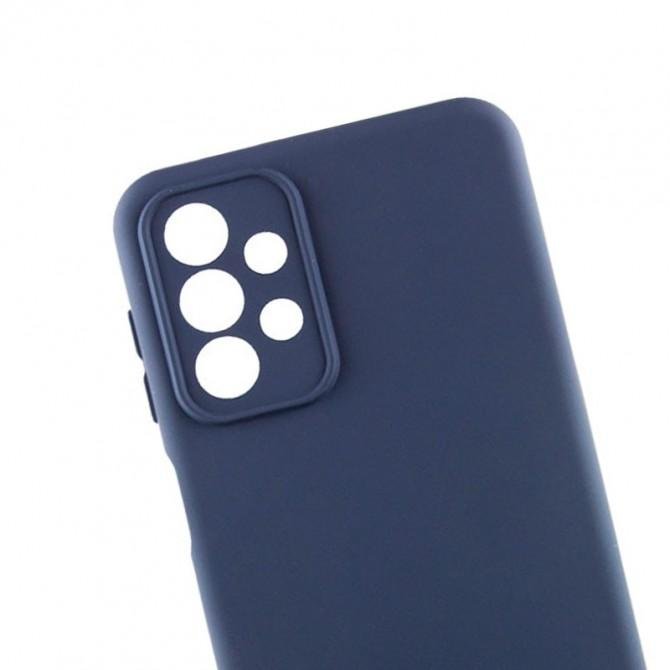 Чехол накладка Original Soft Case Samsung A336 Galaxy A33 Темно Синий FULL-2