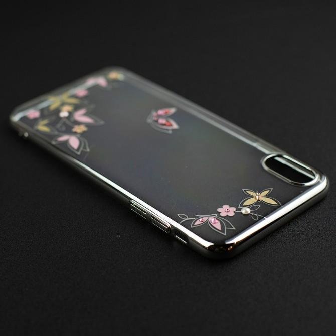 Чохол Kingxbar Dreamland Series для iPhone Xs Max Срібло-3