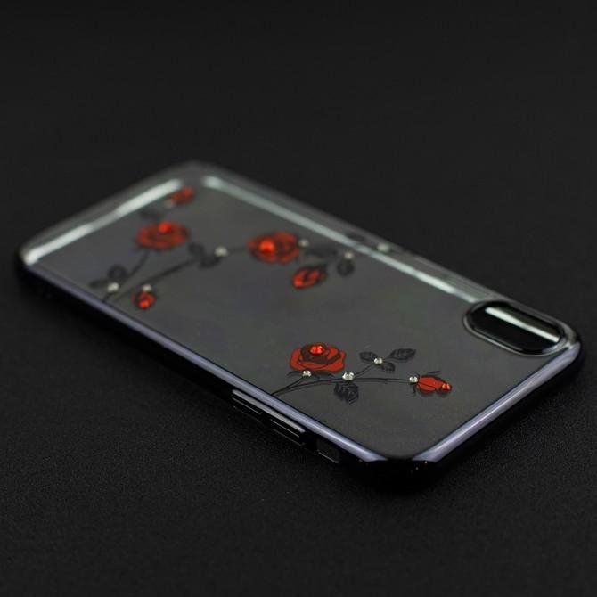 Чехол Kingxbar Dreamland Series для iPhone XR Чёрный-3