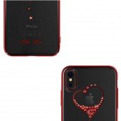 Чехол Kingxbar Diamond Series для iPhone Xs Max Heart Red Чехол Kingxbar Diamond Series для iPhone Xs Max Heart Red