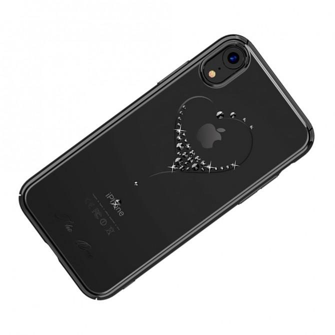 Чехол Kingxbar Diamond Series для iPhone Xs Max Heart Чёрный-2